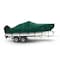 Eevelle Boat Cover V HULL FISHING Center Console, High Bow Rails, Inboard 19ft 6in L 96in W Green SFVCCR1996-HTR - alternate 1